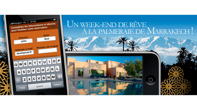 Work: ergonomie, interactive design. Dar Challa's Guesthouse booking iPhone app prototype